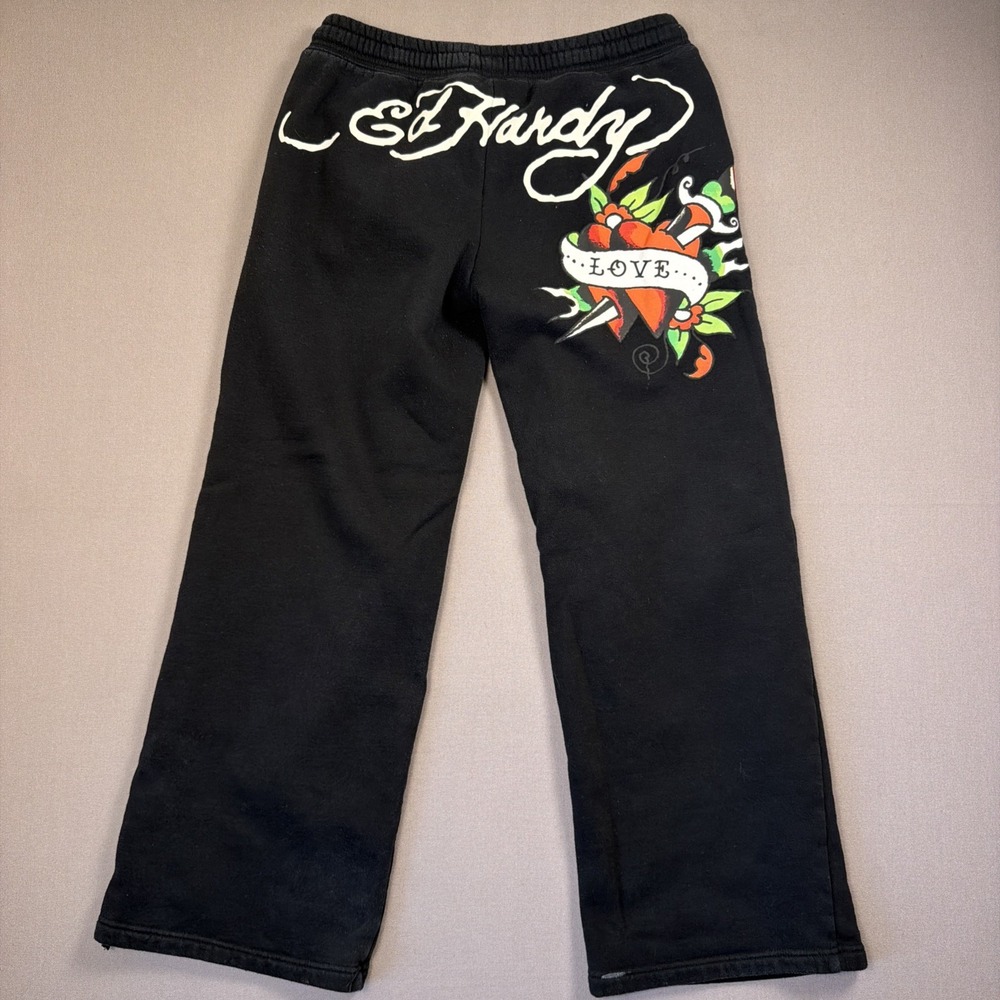 Vintage Ed Hardy Love Sweatpants Size Large